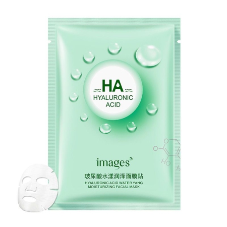 ماسک آبرسان هیالورونیک اسید ایمیجز (سبز)