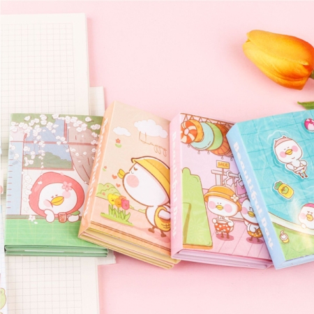 ست استیک نوت دفترچه ای طرح اردک