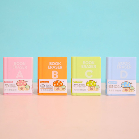 پاکن سایز بزرگ TOCHAIN طرح قارچ و کتاب