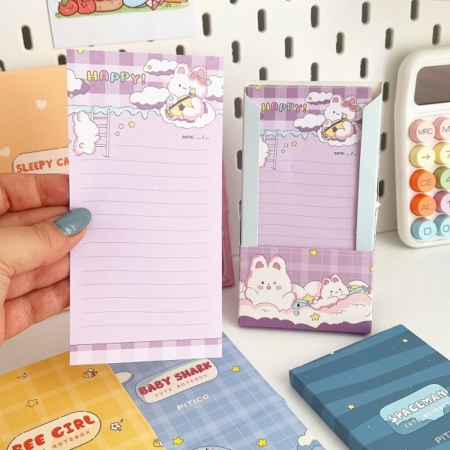 برگ یاداشت 70 عددی رومیزی پیتکو طرح cute