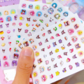 ست استیکر ناخن 4 ورقی طرح sanrio