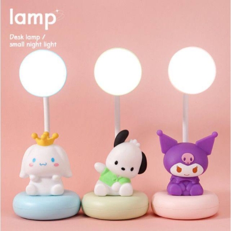 چراغ مطالعه چراغ خواب شارژی طرح cute sanrio