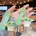 سرکلیدی فانتزی بند سیلیکونی طرح BABY YODA