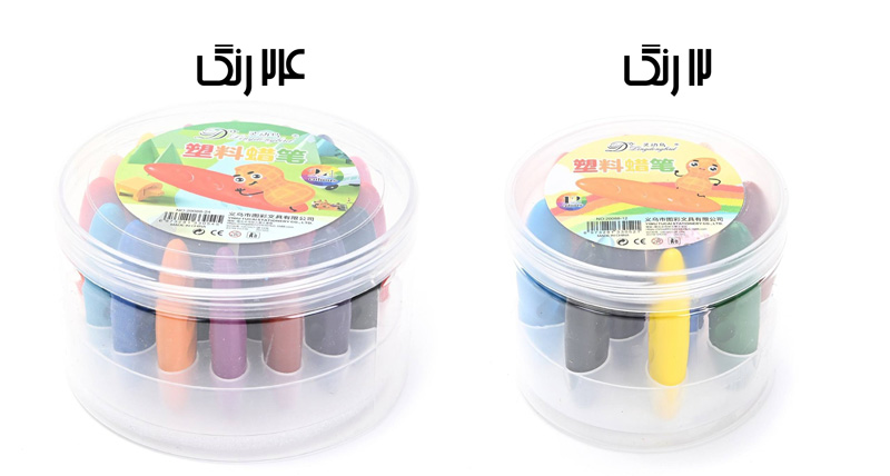  ست مداد شمعی CLEAN HANDS انگشتی 