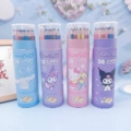 مداد رنگی 12 و 18 رنگ جعبه مقوایی طرح SANRIO