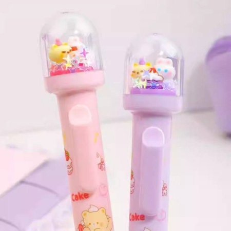 خودکار فشاری KUKI عروسک کپسولی طرح BUNNY CAKE
