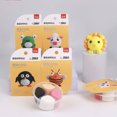 پک 4 عددی خمیر CLAY طرح CUTE PET