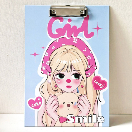تخته شاسی مقوایی طرح PINK GIRL