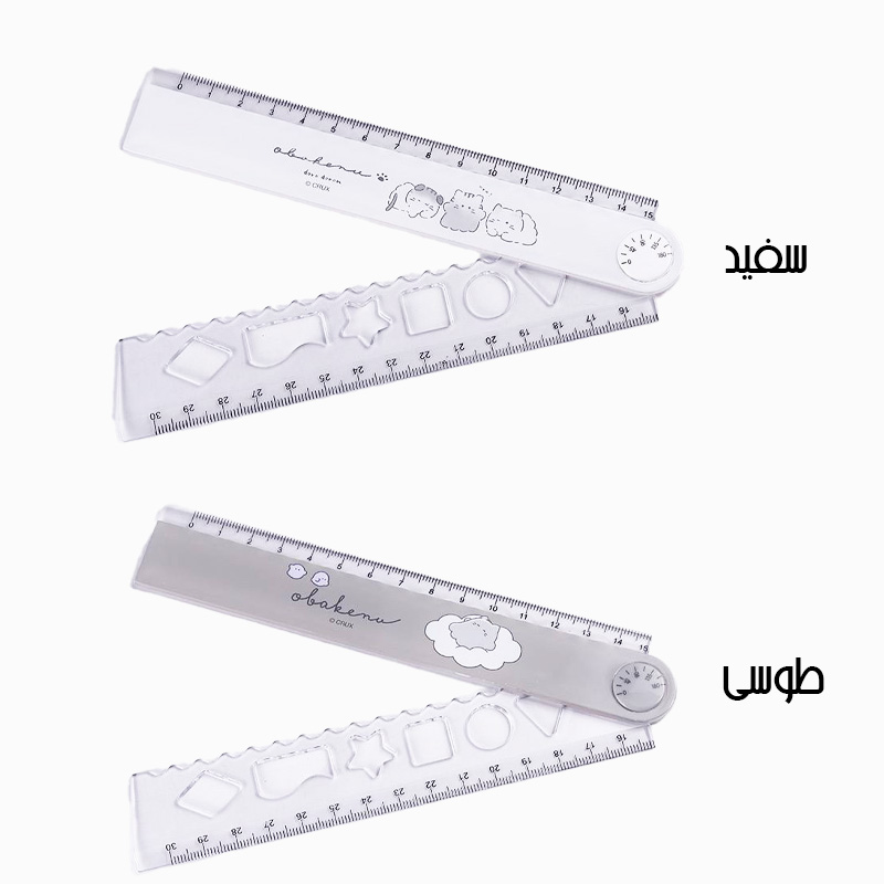 خط کش شابلون دار برند SOUNDY طرح گربه