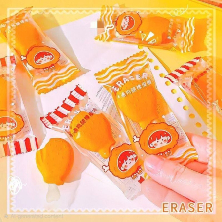 پاکن فانتزی سه بعدی طرح مرغ سوخاری