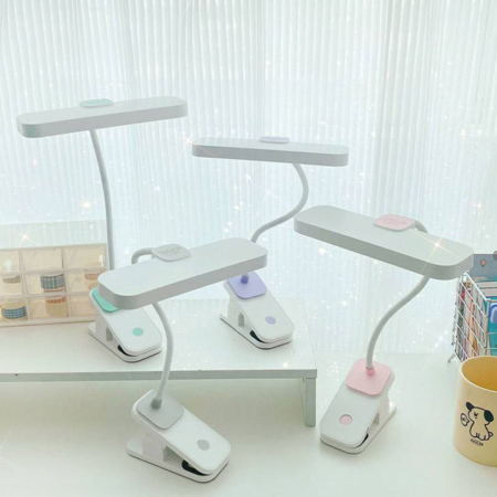 چراغ مطالعه گیره دار LONGDA 360 کد 3095