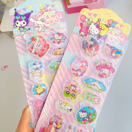 استیکر سه بعدی آکواریومی آویزدار طرح سانریو