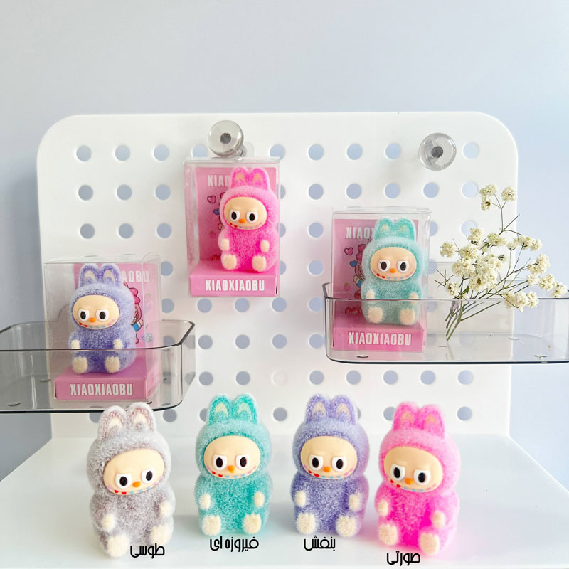 تراش سیلیکونی پرزدار طرح LABUBU