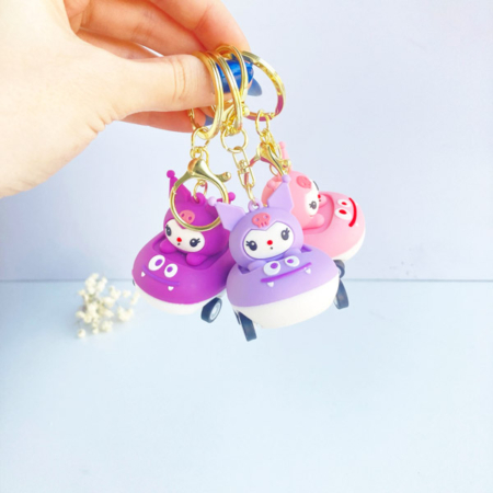 جاسوئیچی سیلیکونی فانتزی طرح کرومی با ماشین