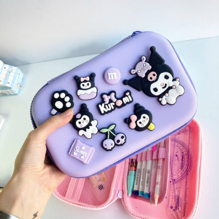 جامدادی سیلیکونی کراکسی طرح کرومی