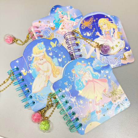 دفترچه 60 برگ آویز دار طرح انیمه