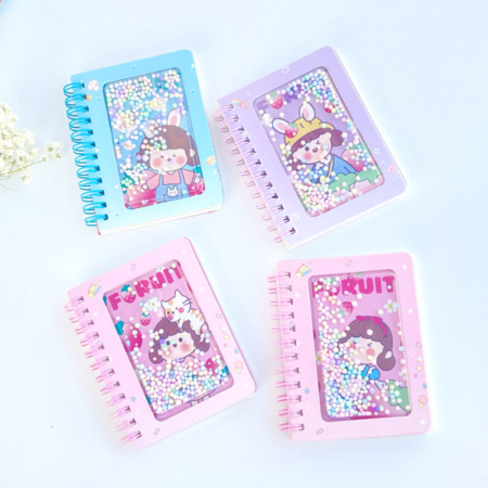 دفترچه سیمی دونه برفی طرح FRUIT