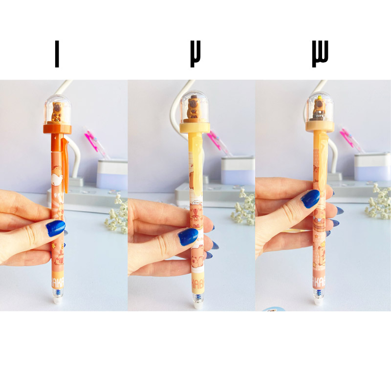 روان نویس فشاری جوهر پاک شونده طرح کاپی بارا