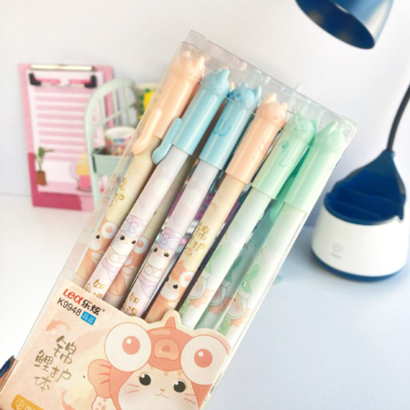 روان نویس جوهر پاک شونده پاکن دار طرح گربه