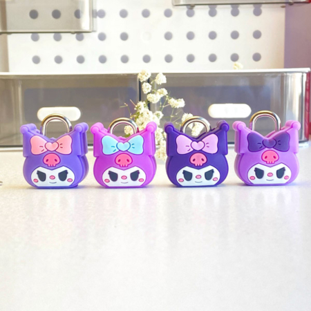 قفل فانتزی کلیددار طرح کرومی