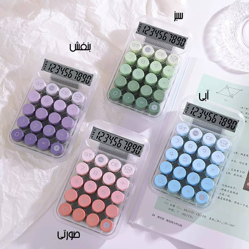 ماشین حساب RUNZON بدنه شفاف کد 819 پرو