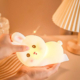 چراغ خواب شارژی سیلیکونی لمسی طرح خرگوش