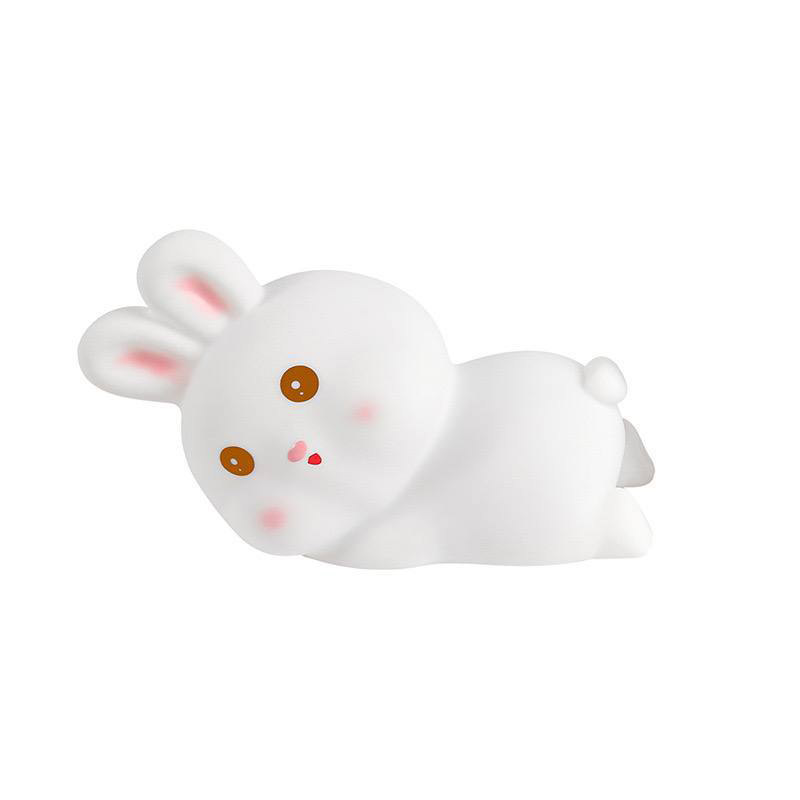 چراغ خواب شارژی سیلیکونی لمسی طرح خرگوشر