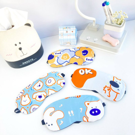 چشم بند همراه با کیسه آبسرد/گرم طرح LUCKY DOG