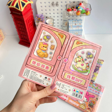 استیکر مگنت دار چیدمانی طرح SANRIO