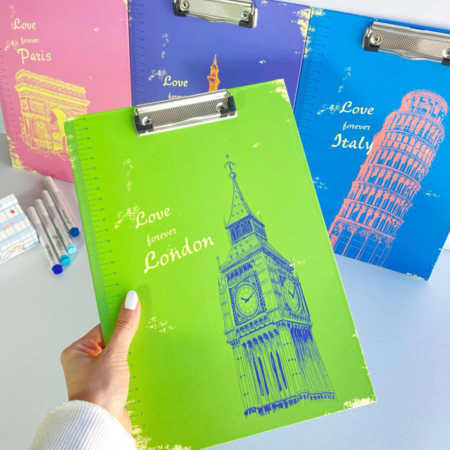 تخته شاسی A4 مقوایی طرح نماد شهر