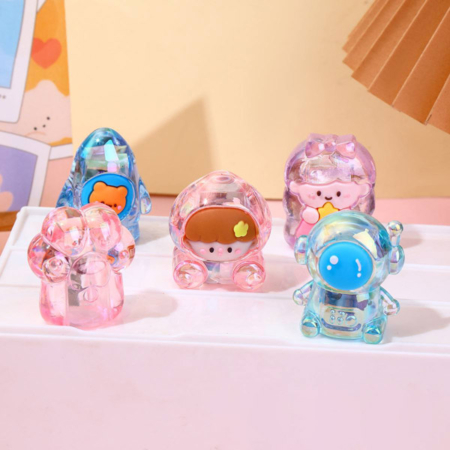 تراش کریستالی هلوگرامی طرح فانتزی