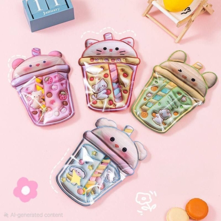 زیپ کیپ پلاستیکی طرح اسموتی