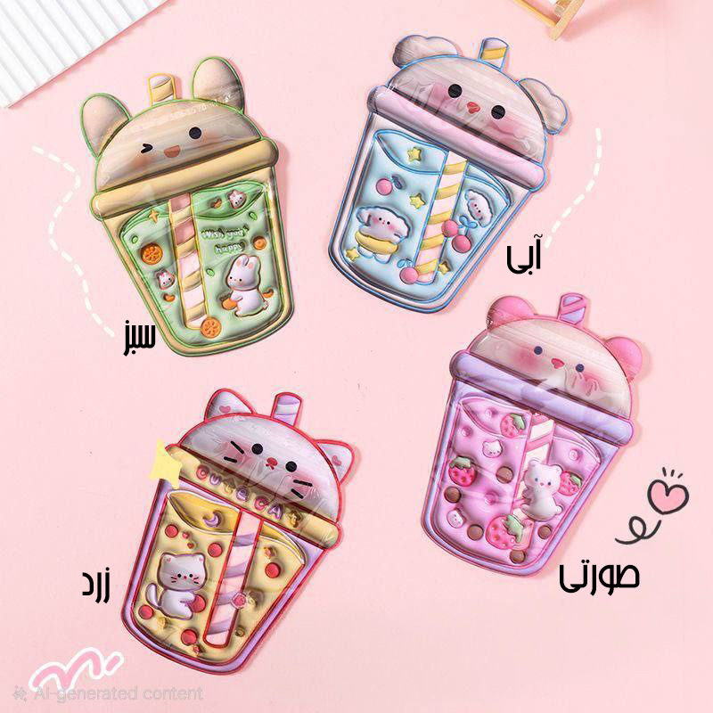 زیپ کیپ پلاستیکی طرح اسموتی