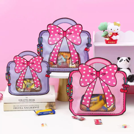 زیپ کیپ پلاستیکی طرح پاپیون