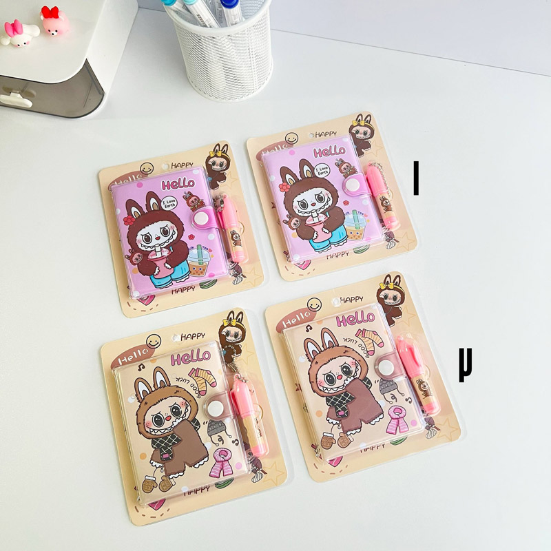 ست خودکار و دفترچه طرح LABUBU