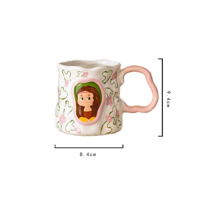 ماگ سرامیکی 500 میلی لیتری طرح نقاشی های معروف