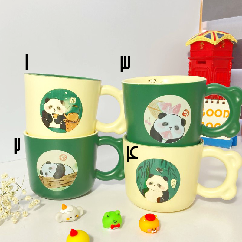 ماگ سرامیکی 500 میلی لیتری طرح پاندا