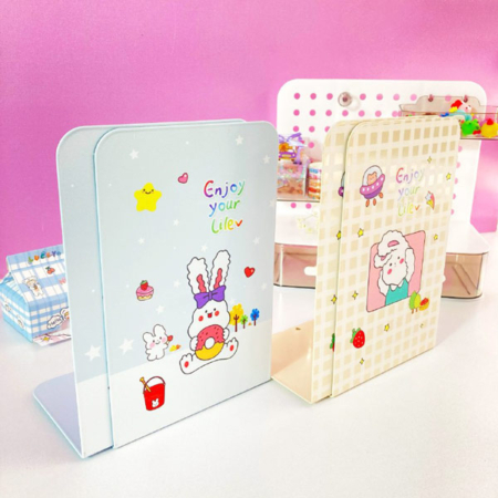 نگهدارنده فلزی کتاب دو عددی طرح خرگوش