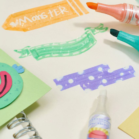 هایلایت سوپر شاین پاکن دار طرح پارتی هیولاها