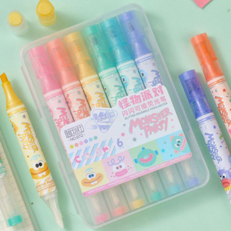 هایلایت سوپر شاین پاکن دار طرح پارتی هیولاها