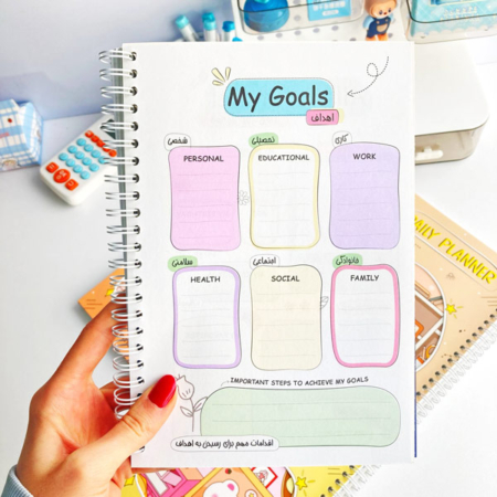 پلنر سیمی روزانه پیتیکو طرح HAPPY DAY