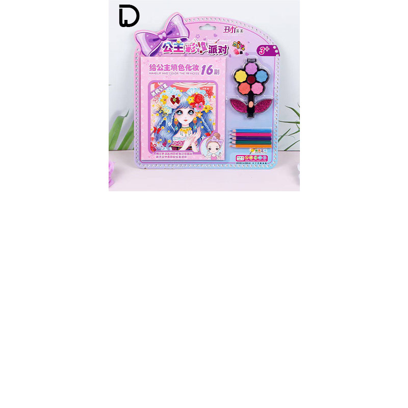 پک رنگ آمیزی و آرایش طرح دختر