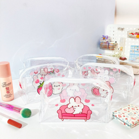 کیف آرایشی ANGEL طرح خرگوش و توت فرنگی