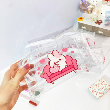 کیف آرایشی ANGEL طرح خرگوش و توت فرنگی