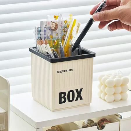 جاقلمی رومیزی مینیمال طرح BOX