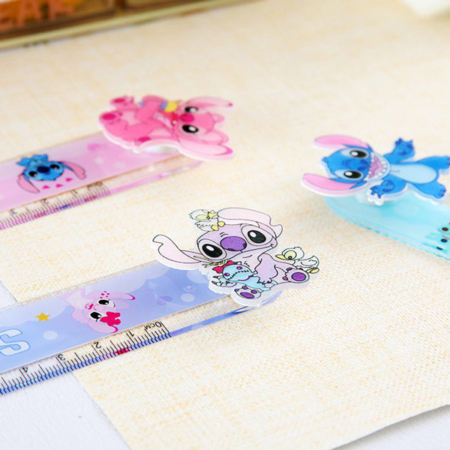 خط کش 15 سانتی اسپینر دار طرح استیچ