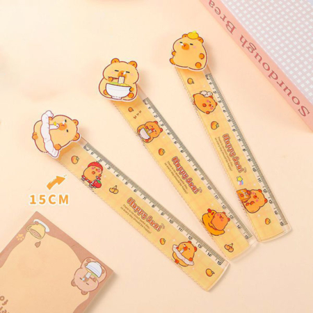 خط کش 15 سانتی اسپینر دار طرح کاپی بارا