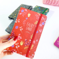 دفترچه خط دار جلد محکم طرح FAIRY LAND