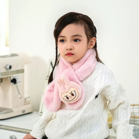 شال‌گردن کودکانه پولیشی طرح لبوبو