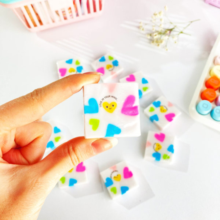 پاکن مغزدار TOCHAIN طرح قلب